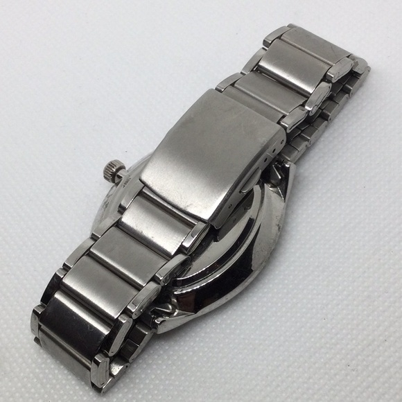 Men's Silver Decade Watch with Sun & Moon Dial - Picture 5 of 5